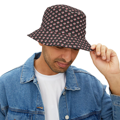 Adult Unisex Allover Print Bishops Baseball Bucket Hat - Ohio Wesleyan University