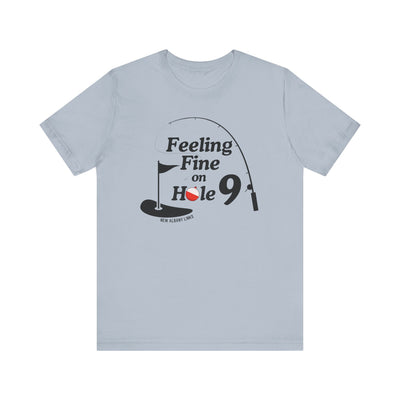 Adult Unisex Hole 9 Links Graphic Short Sleeve Soft Tee