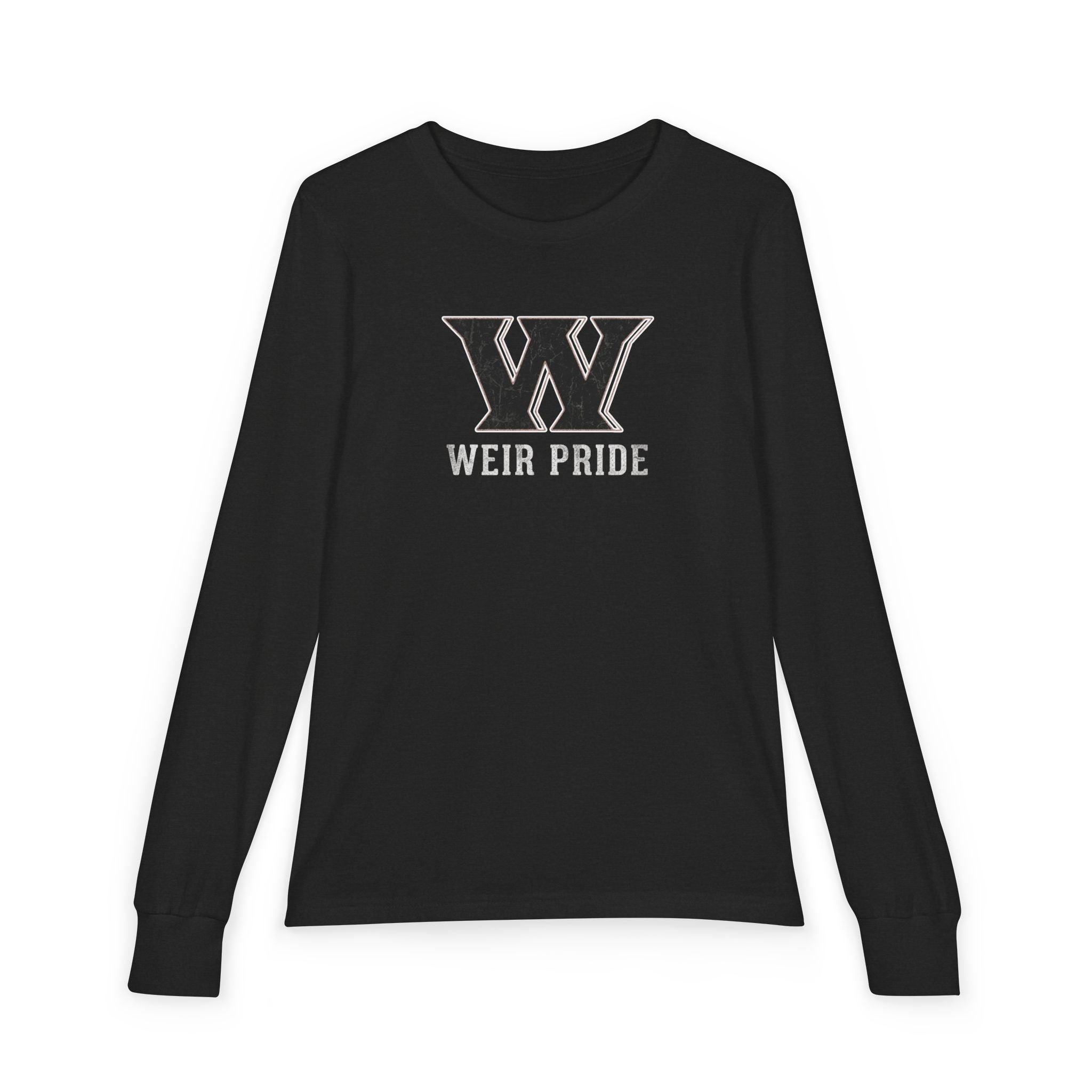 Youth Weir Pride Vintage Distressed Graphic Bella + Canvas Long Sleeve Soft Tee