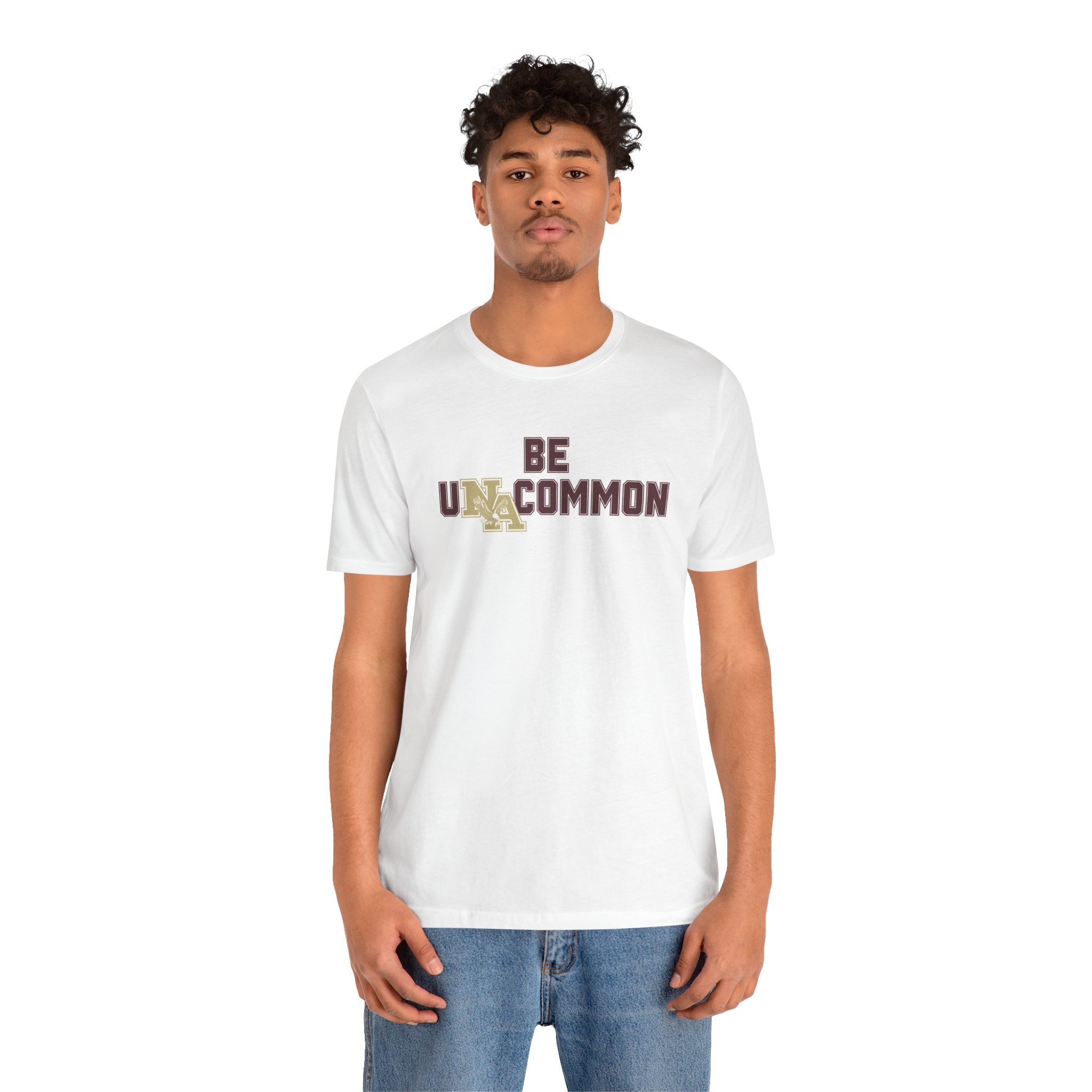 Adult Unisex Be Uncommon Basketball Graphic Short Sleeve Soft Tee