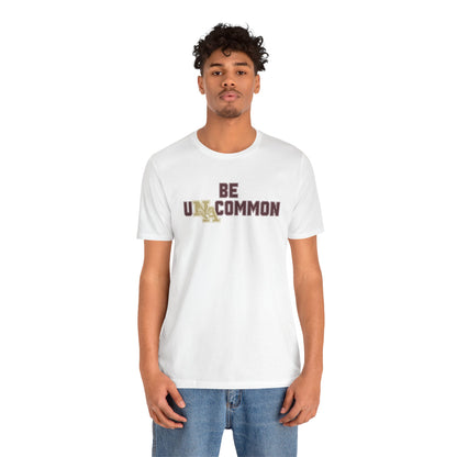 Adult Unisex Be Uncommon Basketball Graphic Short Sleeve Soft Tee