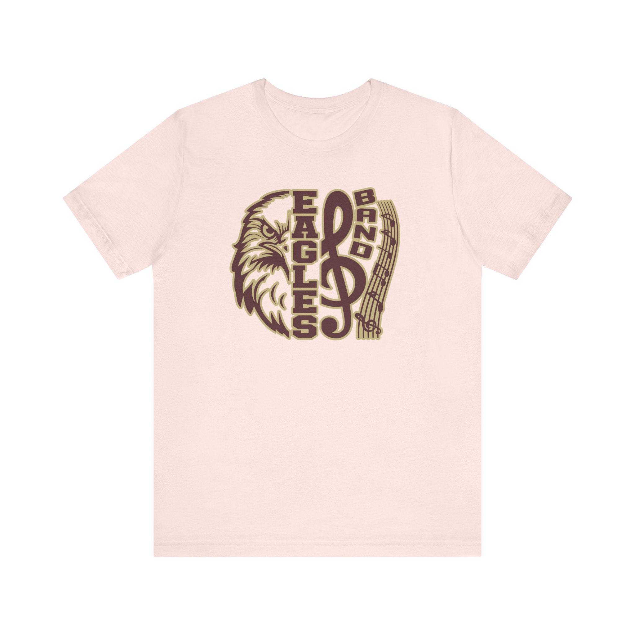 Adult Unisex Epic Band Eagle Graphic Short Sleeve Soft Tee