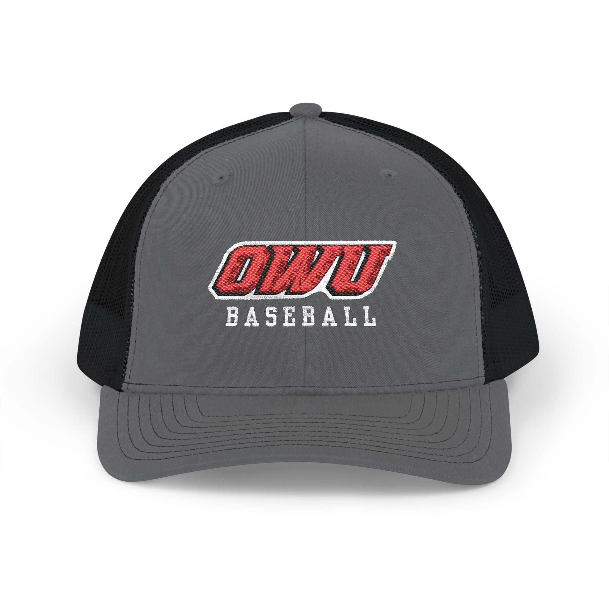 Adult Unisex OWU Baseball Embroidered Richardson 112 Snapback Trucker Hat