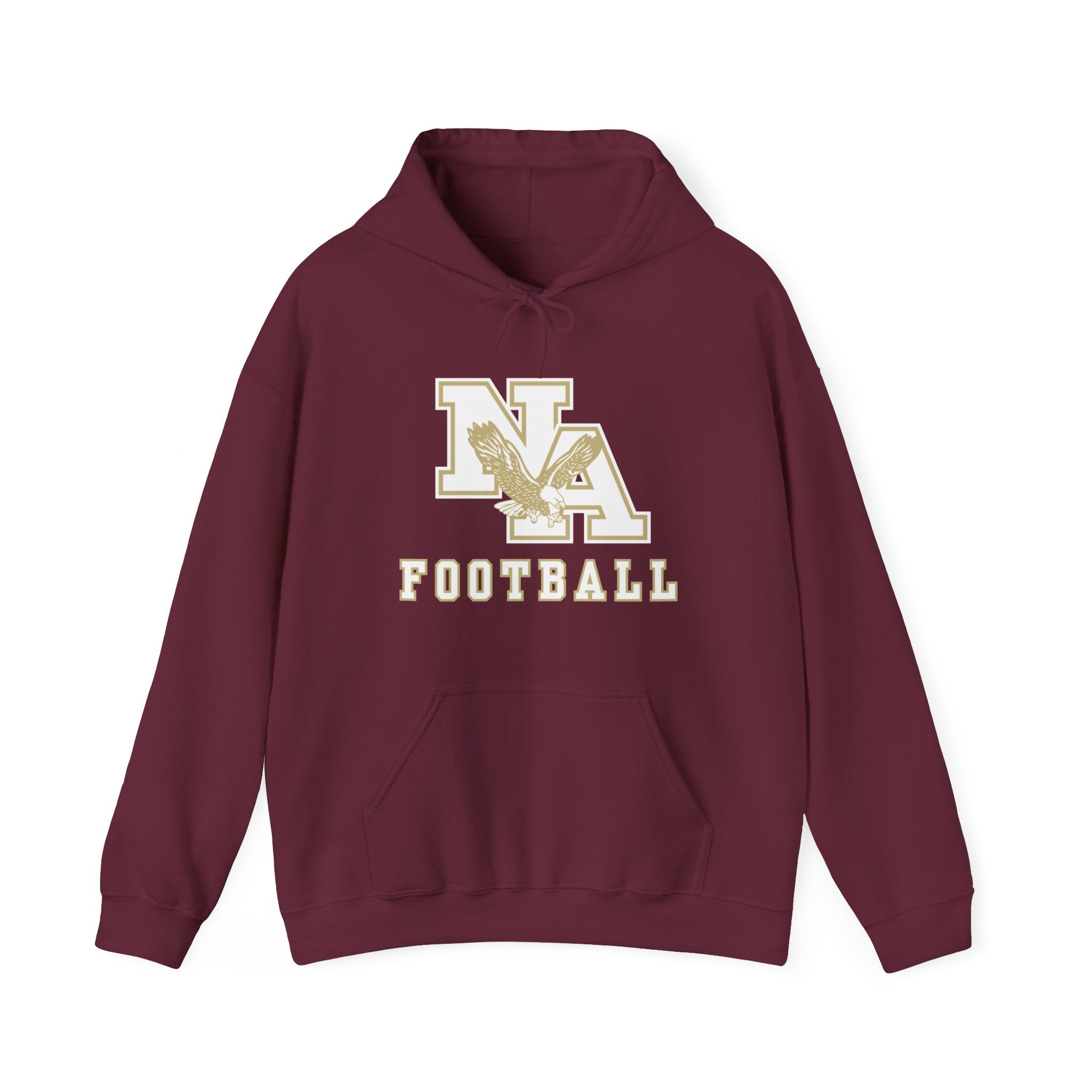 Adult Unisex New Albany Football Gold Classic Logo Graphic Hoodie