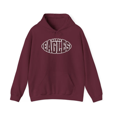 Adult Unisex New Albany Football Eagle Ball Graphic Hoodie