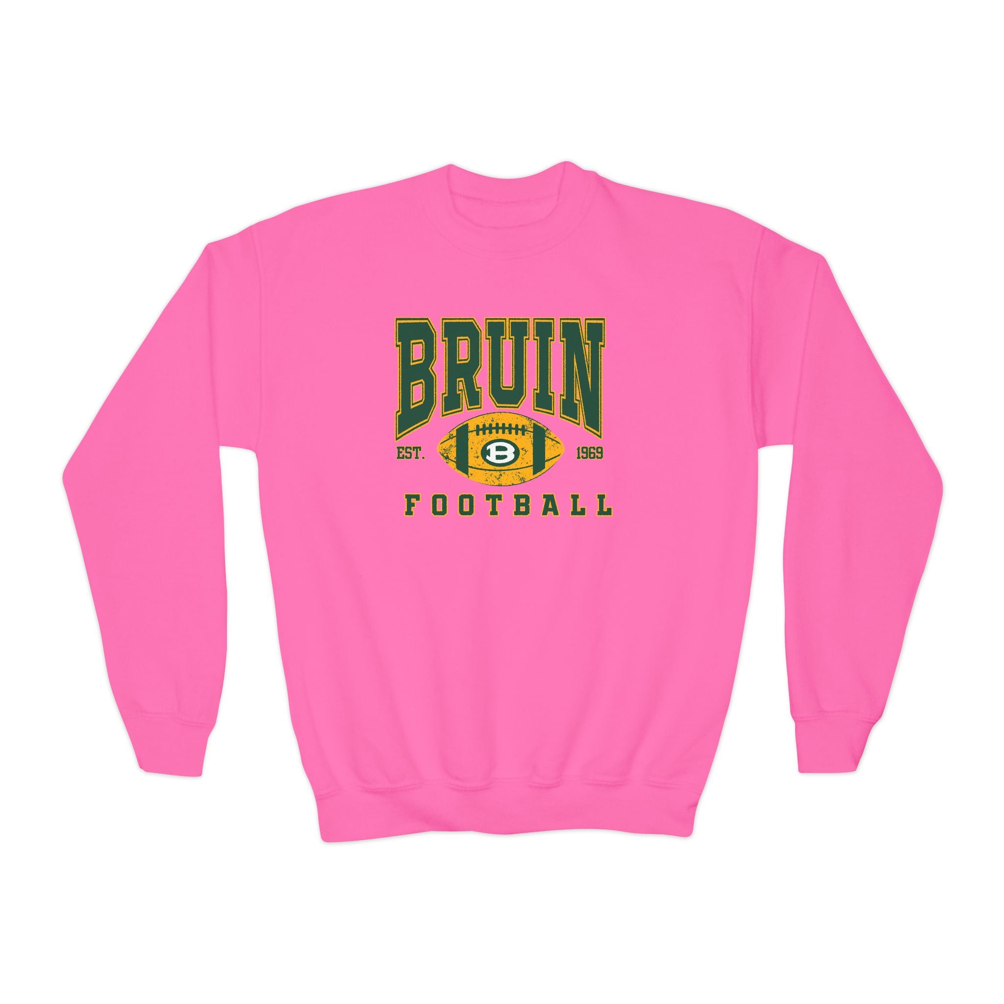 Youth Bruin Football Heritage Graphic Sweatshirt