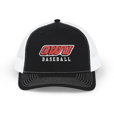 Adult Unisex OWU Baseball Embroidered Richardson 112 Snapback Trucker Hat