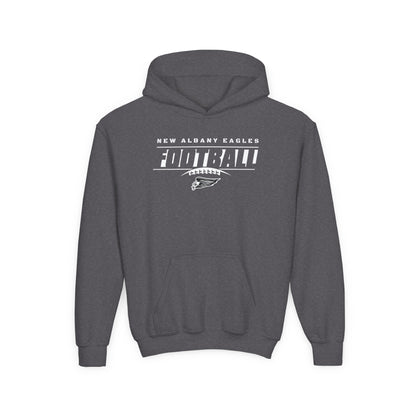 Youth New Albany Eagles Goal Line Graphic Hoodie