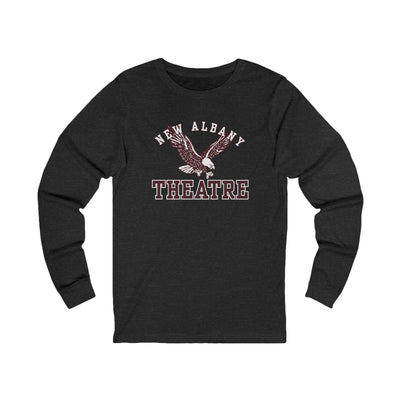 Adult Unisex Flying Theatre Eagle Graphic Long Sleeve Soft Tee