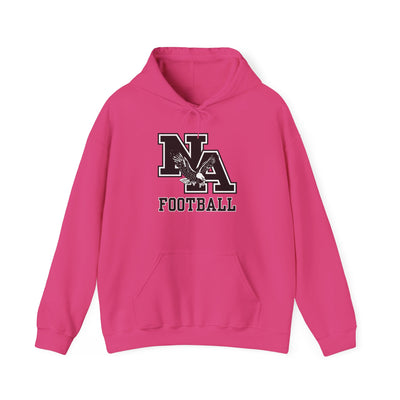 Adult Unisex Classic Logo Black Football Graphic Hoodie