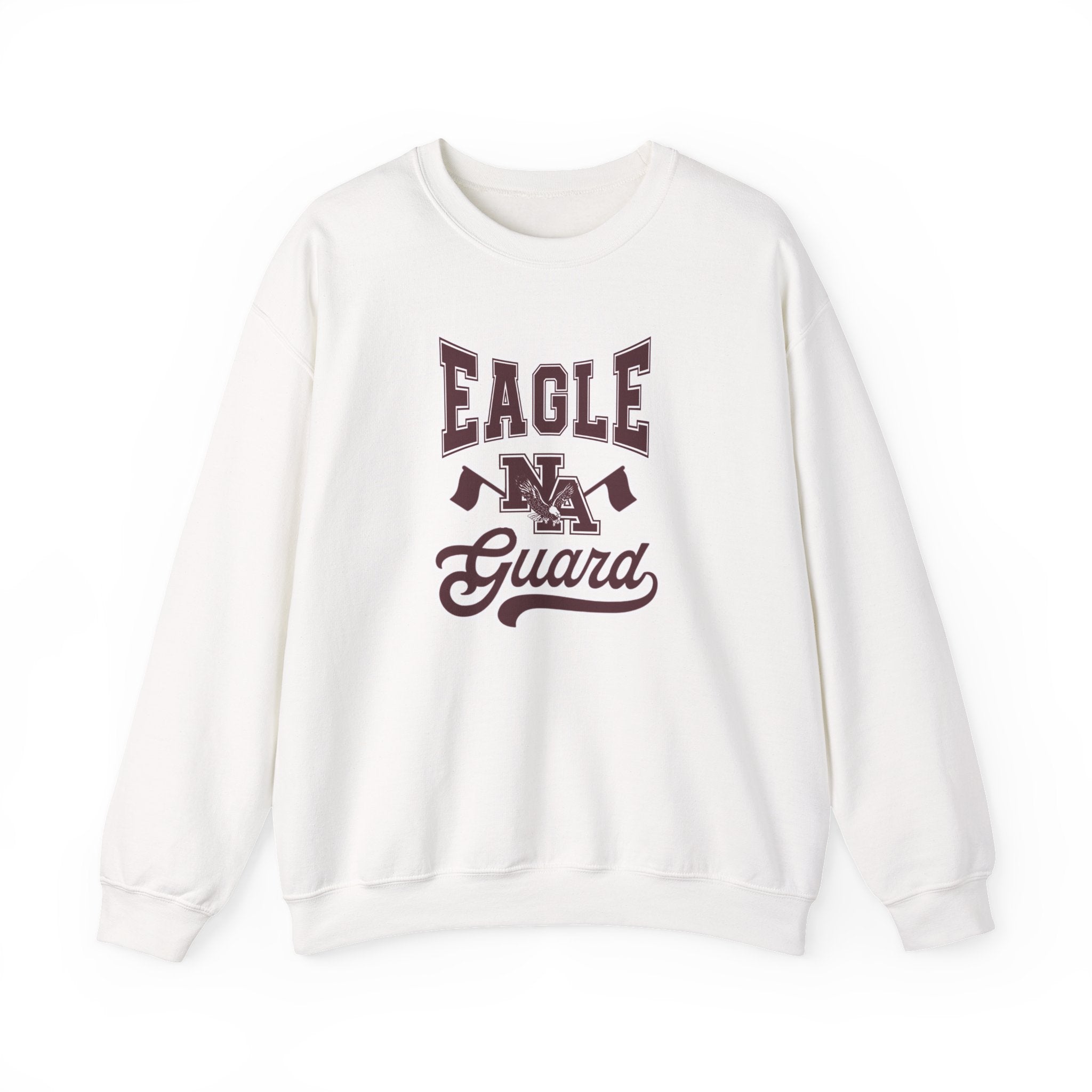 Adult Unisex Classic Varsity Eagle Guard Graphic Sweatshirt