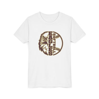 Youth Epic Eagle Softball Graphic Short Sleeve Soft Tee