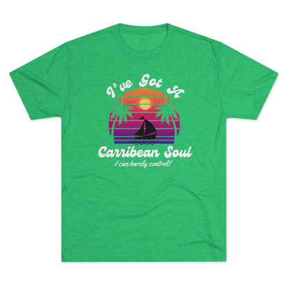 Adult Unisex Carribean Soul Super Soft Short Sleeve Tee