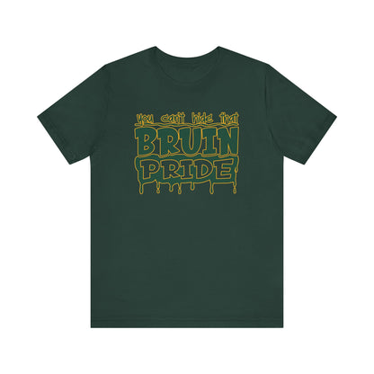 Adult Unisex Bruin Pride Drip Graphic Short Sleeve Soft Tee