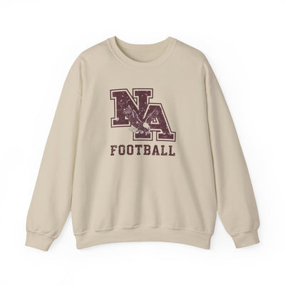 Adult Unisex New Albany Football Distressed Vintage Logo Graphic Sweatshirt