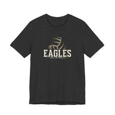 Adult Unisex New Albany Velocity Volleyball Graphic Short Sleeve Soft Tee