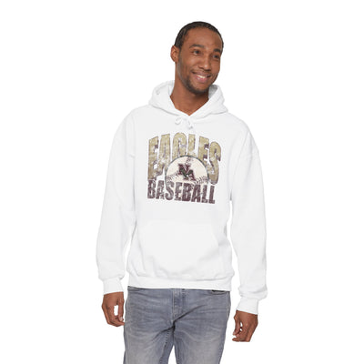 Adult Unisex New Albany Eagles Distressed Dugout Graphic Hoodie
