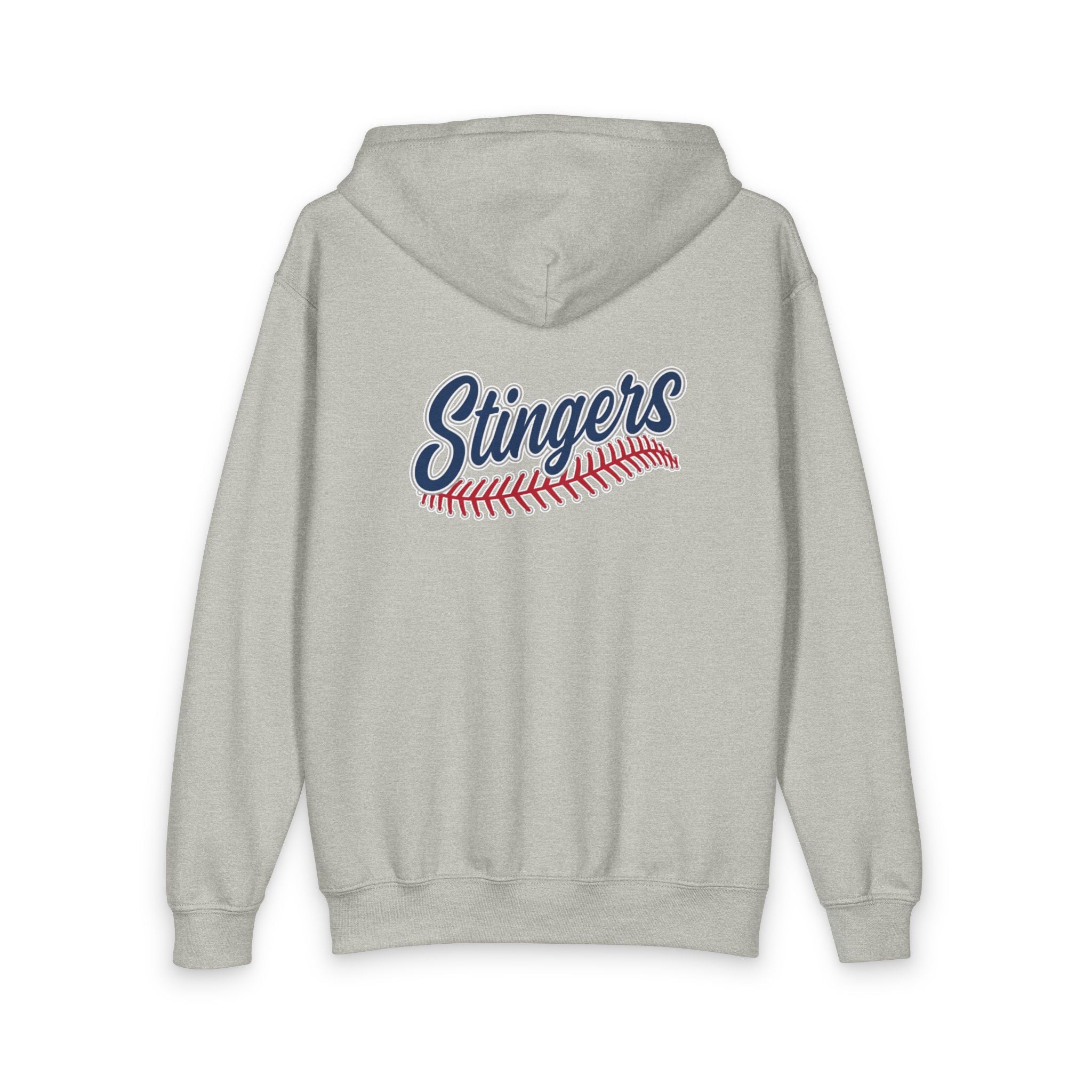 Youth Stingers Softball Graphic Full-Zip Hooded Sweatshirt Jacket