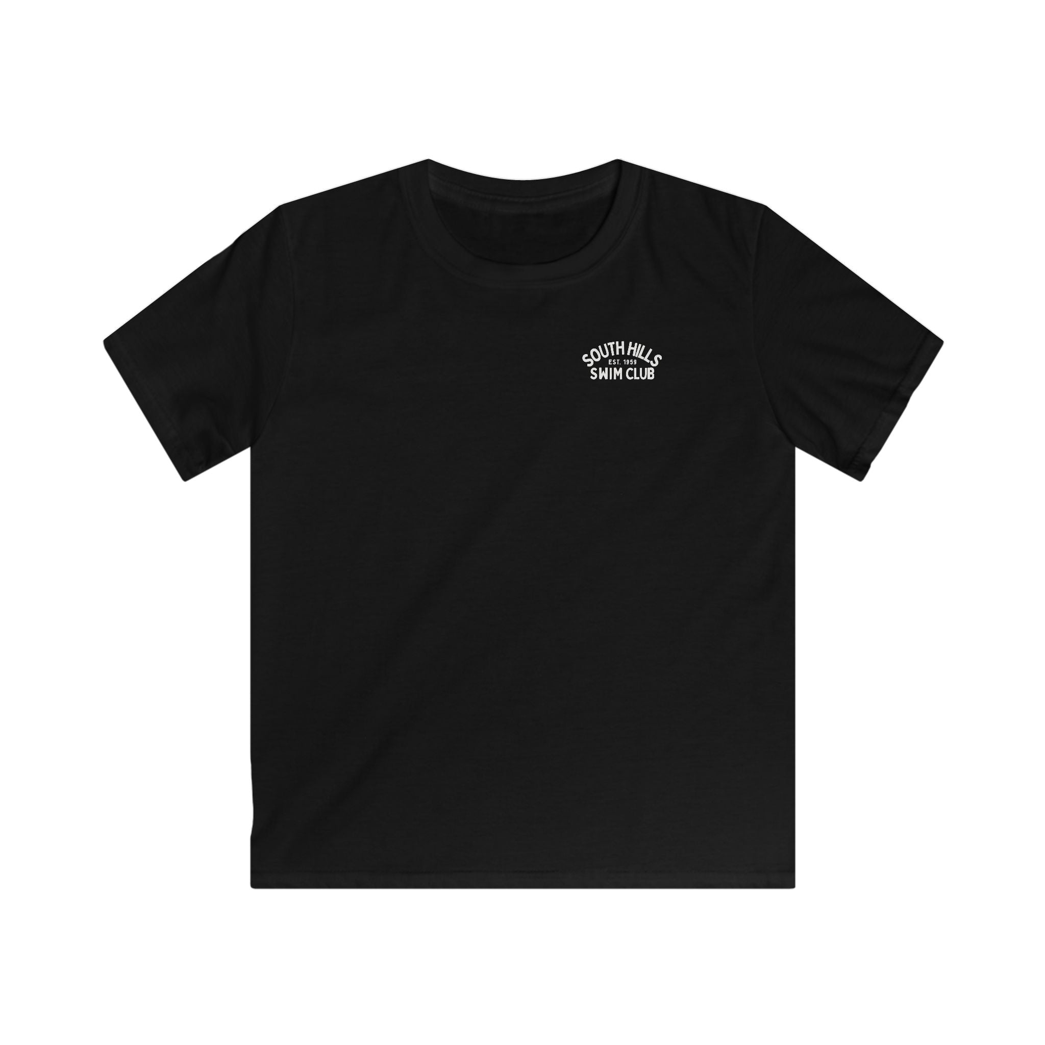 Youth South Hills Swim Club Heritage Graphic Short Sleeve Gildan Softstyle Tee