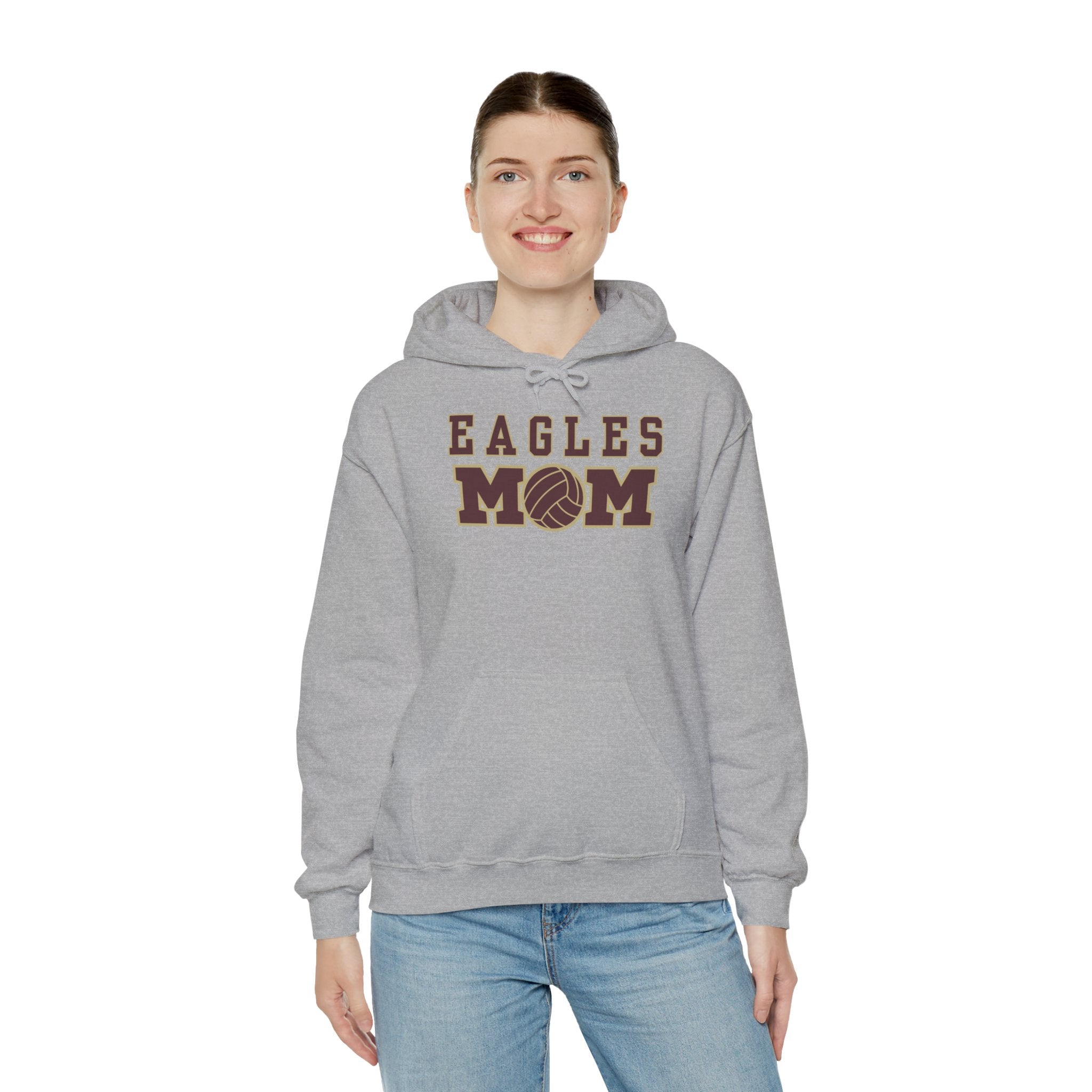 Adult Unisex Eagles Water Polo Mom Graphic Hoodie