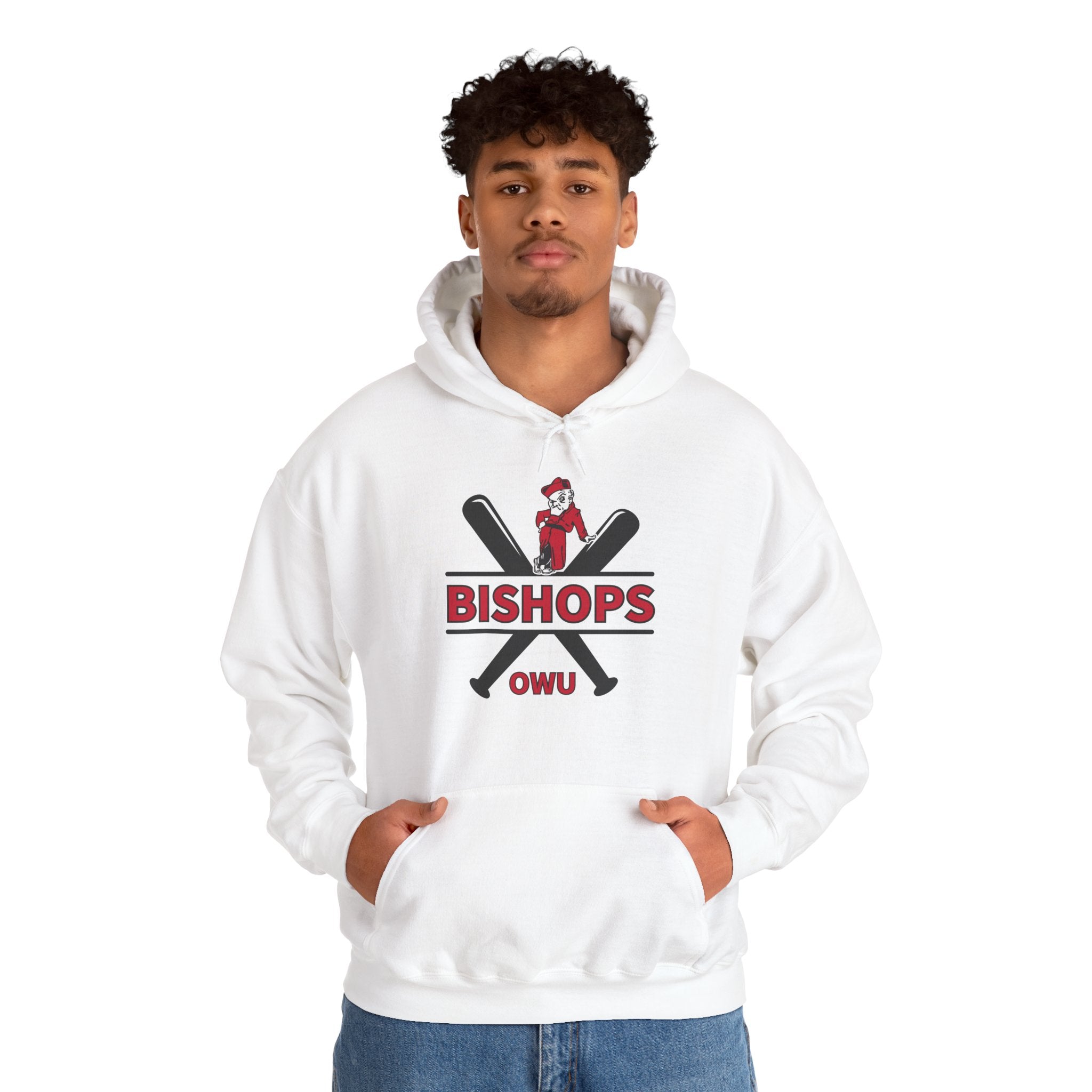Adult Unisex Bishops Baseball Crossbat Graphic Hoodie