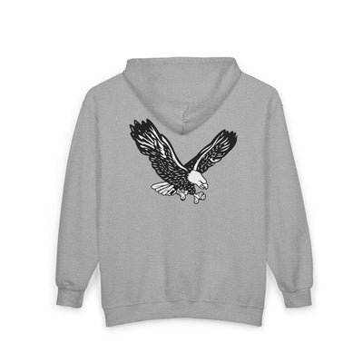 Adult Unisex New Albany Classic Logo and Eagle Graphic Full-Zip Sweatshirt