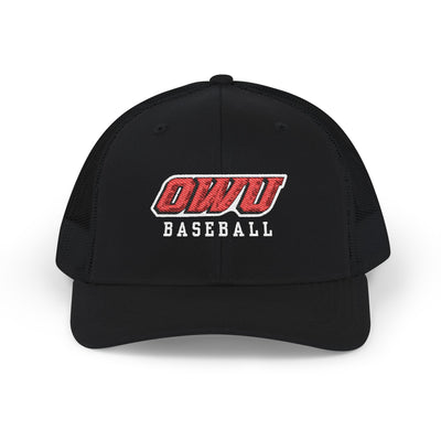 Adult Unisex OWU Baseball Embroidered Richardson 112 Snapback Trucker Hat