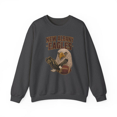 Adult Unisex New Albany Gridiron Eagle Graphic Sweatshirt