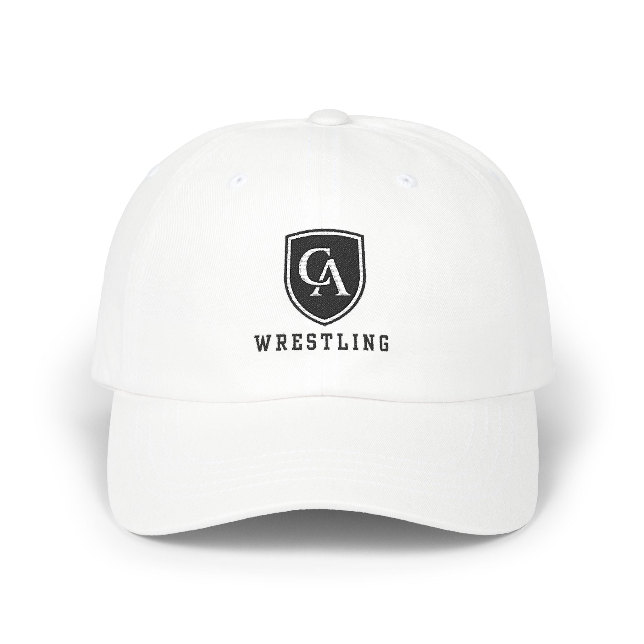 Adult Unisex Columbus Academy Vikings Wrestling Embroidered Logo Dad Cap