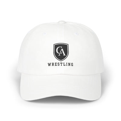 Adult Unisex Columbus Academy Vikings Wrestling Embroidered Logo Dad Cap