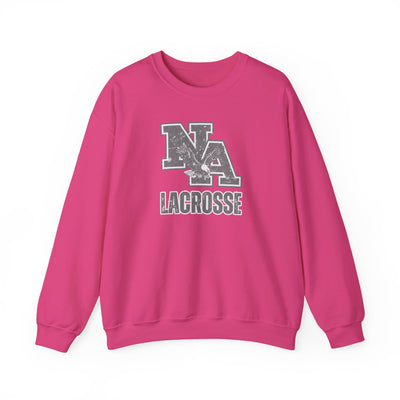 Adult Unisex Vintage Distressed Classic Logo Lacrosse Graphic Sweatshirt