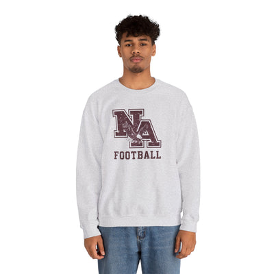 Adult Unisex New Albany Football Distressed Vintage Logo Graphic Sweatshirt
