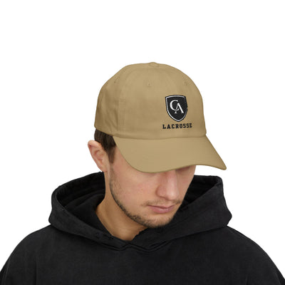 Adult Unisex Columbus Academy Vikings Lacrosse Embroidered Logo Dad Cap