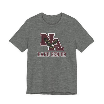 Adult Unisex New Albany Band 2027 Senior Graphic Short Sleeve Bella + Canvas Soft Tee