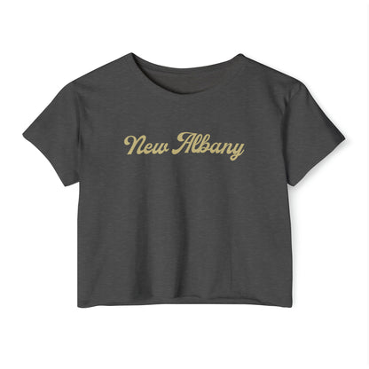 Women's City Pride Festival Crop Tee - New Albany