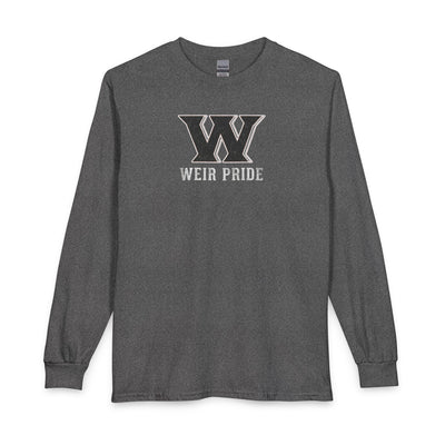 Adult Unisex Weir Pride Vintage Distressed Graphic Long Sleeve Gildan Tee