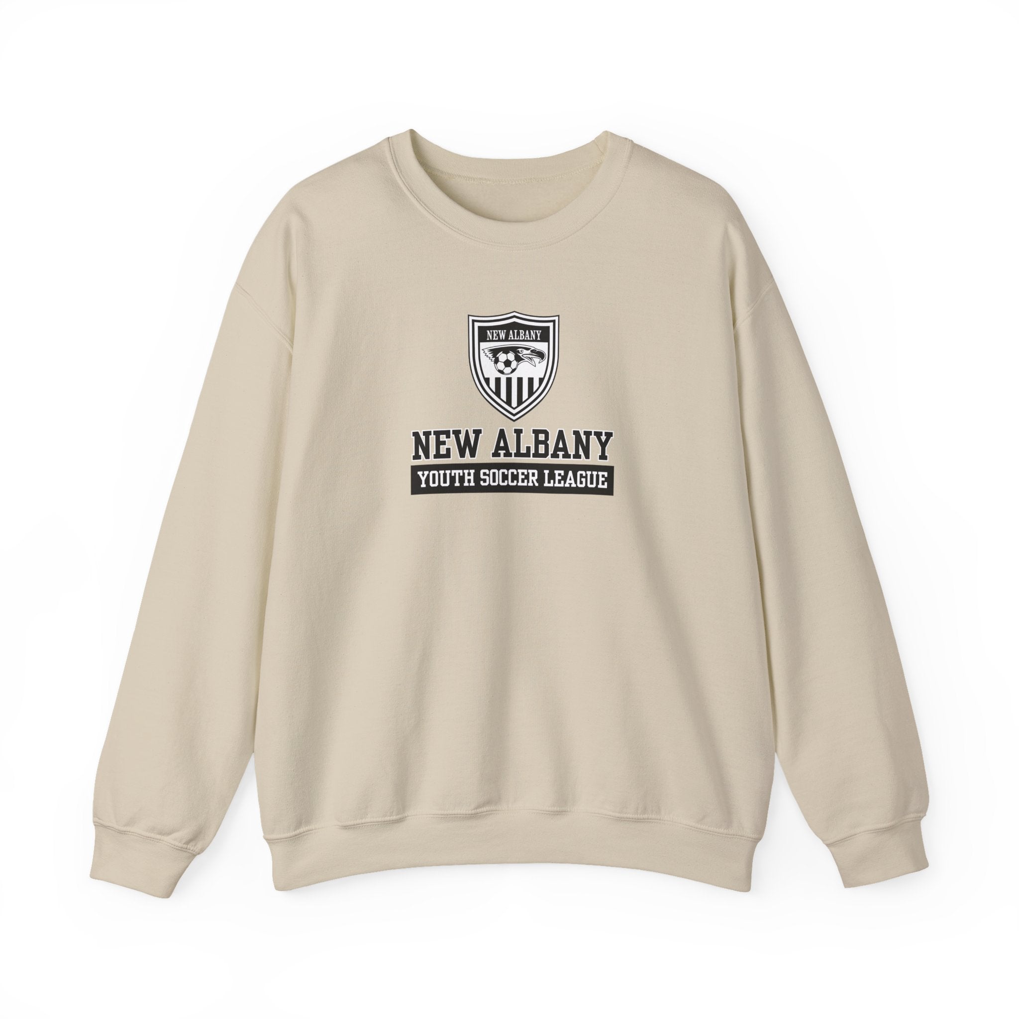 Adult Unisex New Albany Youth Soccer League Game Day Graphic Sweatshirt