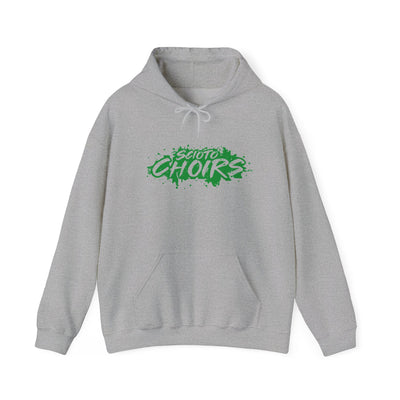 Adult Unisex Dublin Scioto Choirs Paint Splatter Graphic Hoodie