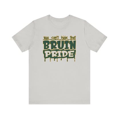 Adult Unisex Bruin Pride Drip Graphic Short Sleeve Soft Tee