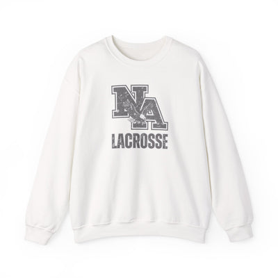 Adult Unisex Vintage Distressed Classic Logo Lacrosse Graphic Sweatshirt