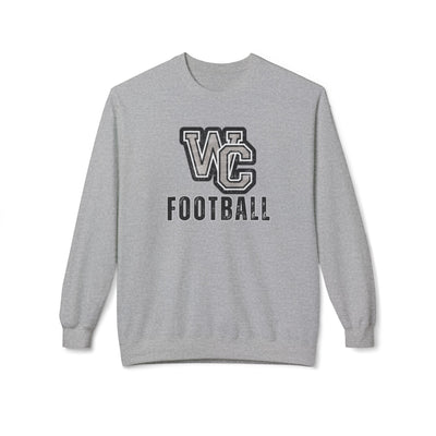Adult Unisex Vintage Distressed Westerville Central Football Graphic Soft Style Sweatshirt