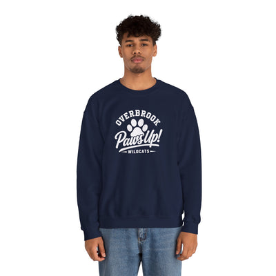 Adult Unisex Overbrook Elementary Paws Up Graphic Sweatshirt