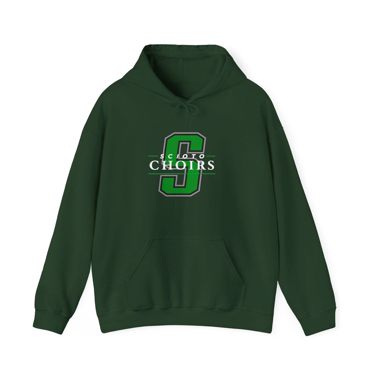 Adult Unisex Dublin Scioto Choirs Classic Logo Graphic Hoodie