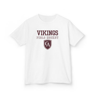 Youth Columbus Academy Vikings Field Hockey Graphic Short Sleeve Gildan Heavy Tee