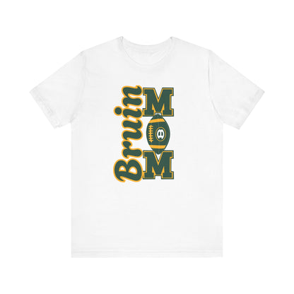 Adult Unisex Bruin Football Mom Graphic Short Sleeve Soft Tee