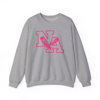 Adult Unisex Neon Pink Power Graphic Sweatshirt - PINK OCTOBER