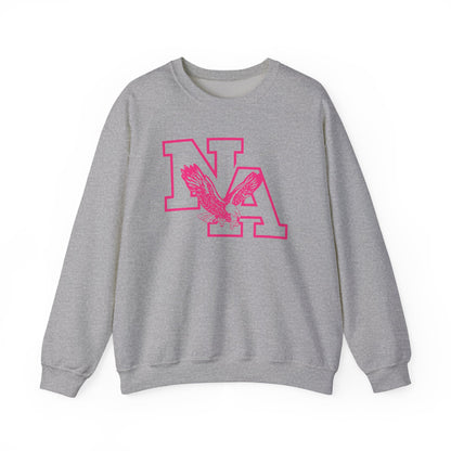 Adult Unisex Neon Pink Power Graphic Sweatshirt - PINK OCTOBER