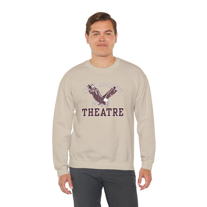 Adult Unisex Flying Theatre Eagle Graphic Sweatshirt