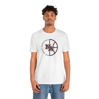 Adult Unisex New Albany Basketball Pick and Roll Graphic Short Sleeve Soft Tee