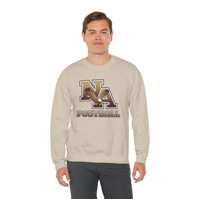 Adult Unisex New Albany Ombre Eagle Logo Graphic Sweatshirt
